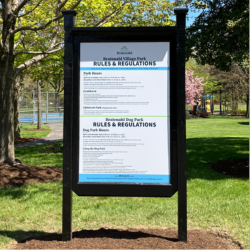 Village Park Sign 2